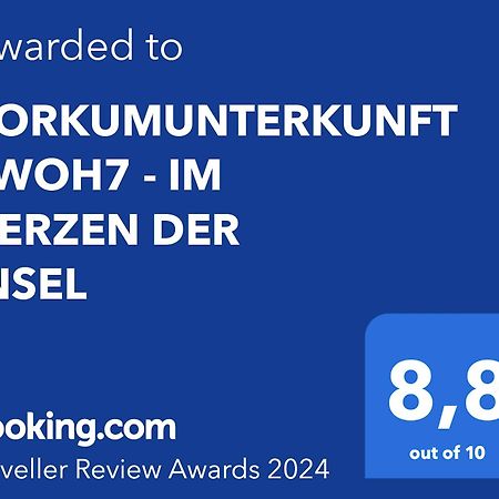 Borkumunterkunft - Woh7 - Im Herzen Der Insel Εξωτερικό φωτογραφία